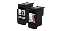 Complete set of 2 Canon PG-240XL and CL-241XL Compatible High Yield Inkjet Cartridges